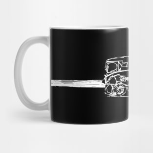 truck racing Mug